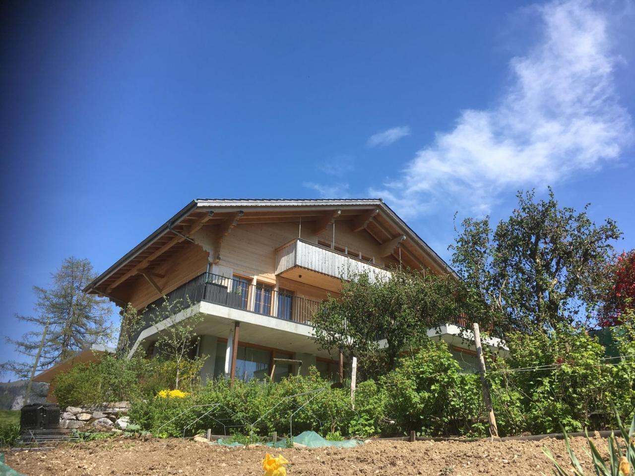 Chalet Park Apartment Mit Sauna Hamam Diemtigen Esterno foto